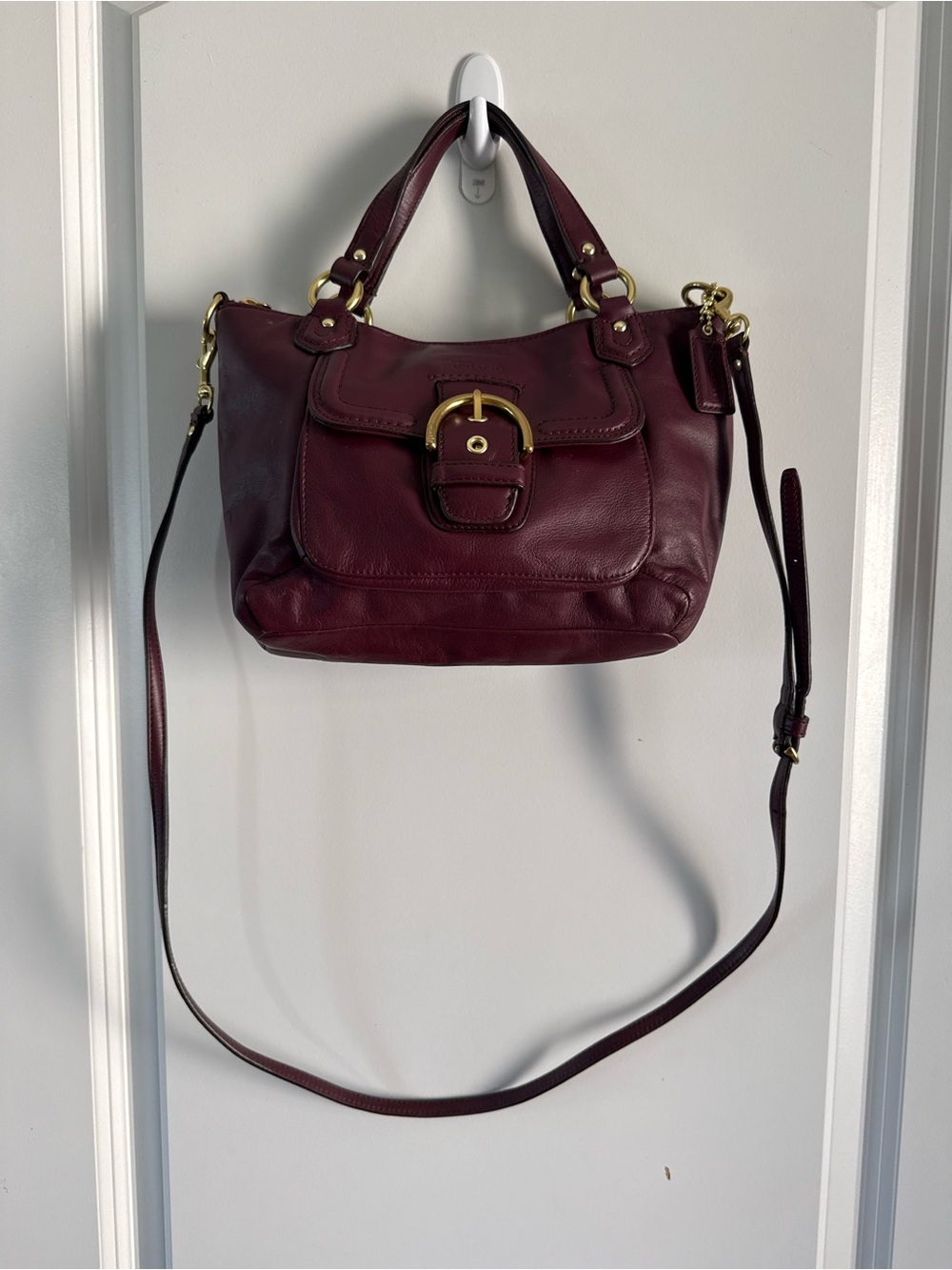 Coach Campbell Mini Tote Bordeaux/Merlot F49882